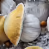 Apehilly Bumpkin Large Yellow Cap magic mushroom