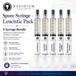 Leucistic Spore syringe pack bundle pack