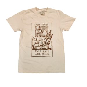 Carpe Fungum Cream colored vintage tee
