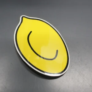 Yellow Rust Spore vinyl sticker, 2.2" x 3.5".